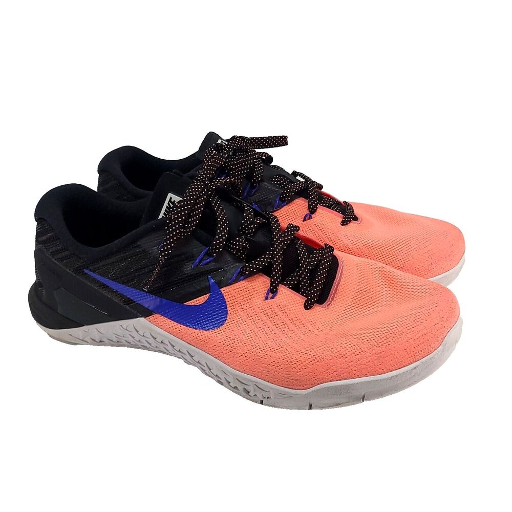 Nike Metcon 3 Cross Training/Running 849807-600 Shoes 10 pink Black Blue White - Picture 7 of 15